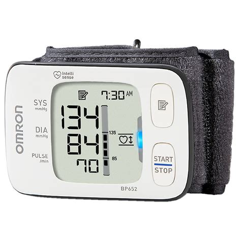 Omron 7 Series Wrist Blood Pressure Monitor Model Bp652n Walgreens