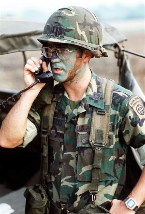A Very Interesting Photo Of A Us Air Force Captain During The Early 1980 S He Wears The Rdf