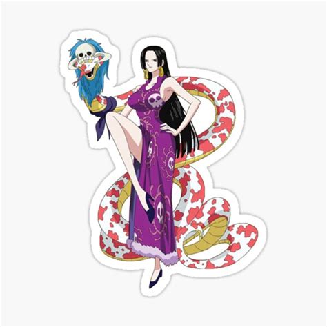 Boa Hancock One Piece Sticker For Sale By Elyonkoo Redbubble