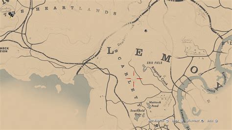 Red Dead Redemption 2 Poisonous Trail Treasure Map Locations Guide