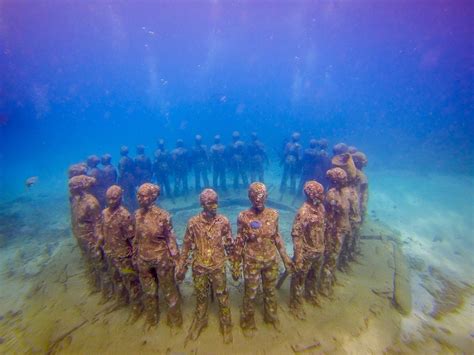 Explore The Grenada Underwater Sculpture Park Travel Addicts