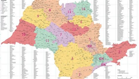 Portal da secretaria municipal de educação de são paulo. Mapa de São Paulo - estado, capital, região metropolitana ...