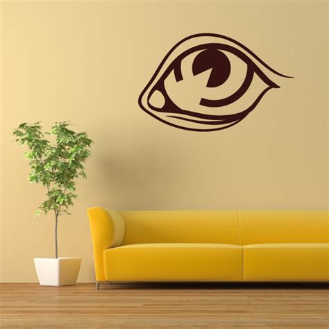 Looking Directly Up Eye Decal