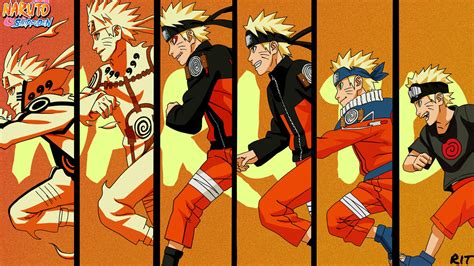 Naruto Evolution 4k Illustration Wallpaper By Rit720 On Deviantart