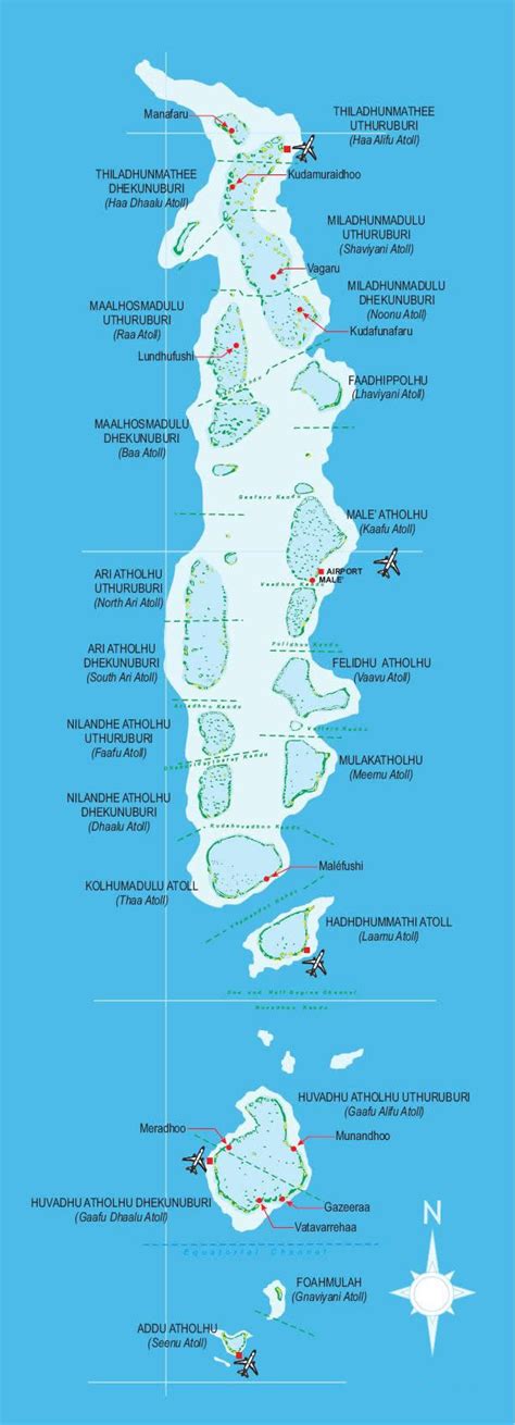 Map Of Maldives Maldives Map Maldives Tourist Map Map Of Maldives States