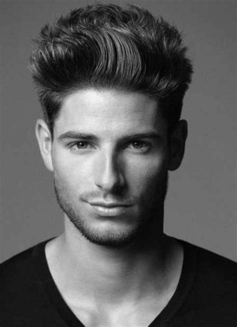A flowy, layered hairstyle that is shorter on the sides is great for men with slightly wavy, thin hair. 20 Cool HairStyles For Men - Feed Inspiration