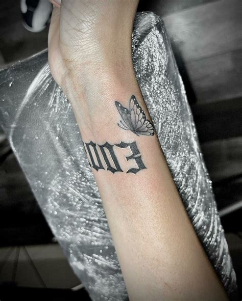 10 Latest Birth Year Tattoo Ideas To Inspire You In 2023 Alexie