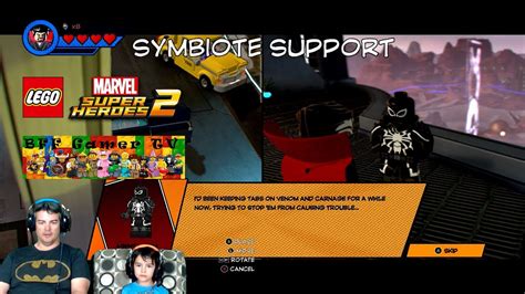 Unlock Agent Venom Lego Marvel Superheroes 2 Symbiote Support Youtube
