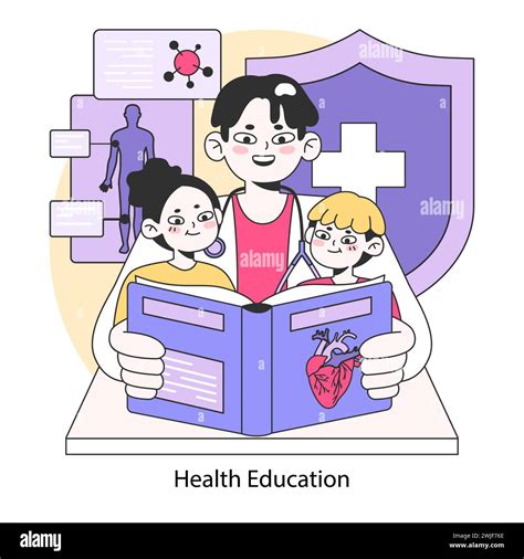 Medical research and healthcare. Innovative diagnosis and treatment