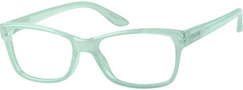 green rectangle glasses 122524 zenni optical eyeglasses in 2021 eyeglasses popular