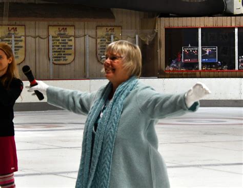 Olympic Skating Medalist Janet Lynn Likes Teaching At Ice Chalet