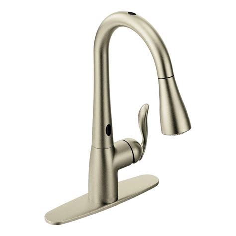 What is a touchless kitchen faucet? Moen 7594ESRS Arbor With Motionsense One-Handle High Arc ...
