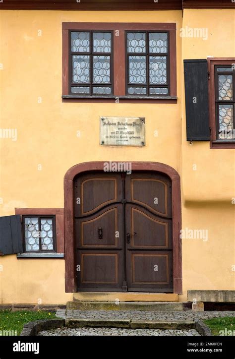 Bach House Birthplace Of Johann Sebastian Bach Eisenach Thuringia