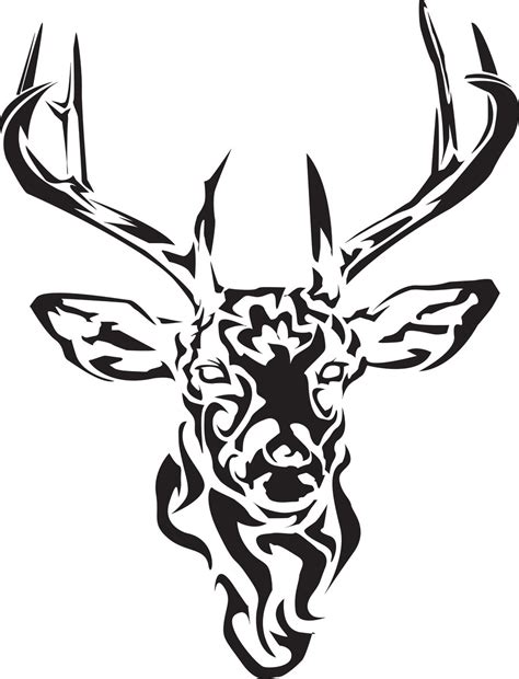 12 Stunning Tribal Deer Tattoos Hd Tattoo Design Ideas