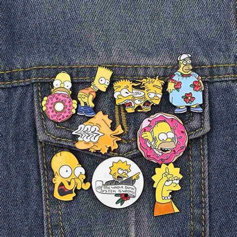 The Simpsons Lisa Judge Enamel Pin Distinct Pins