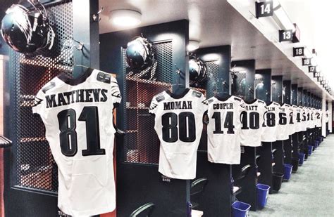 Philadelphia Eagles Locker Room Favorite Team Philadelphia Eagles