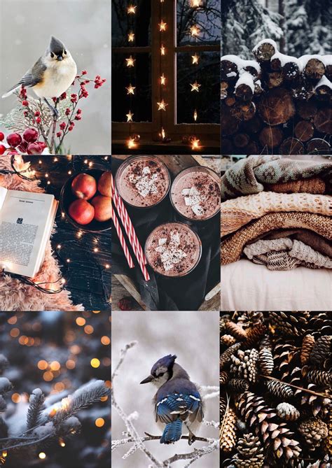 15 Awesome Winter Collage Wallpapers Wallpaper Box