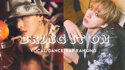 Vocal Dance Rap Ranking Of Oneus S Bring It On Updated Kpop Profiles