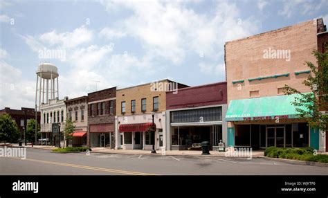 Historic Downtown Tuscumbia Alabama Stock Photo Alamy