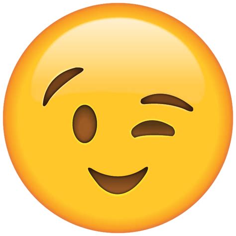 Download Wink Emoji Free Download Ios Emojis Icon Fre