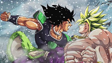 Old Broly Vs New Broly Wallpapers Wallpaper Cave