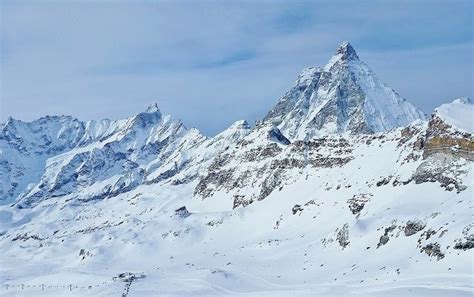 The Italian Side Of The Matterhorn Breuil Cervinia Italy Melbtravel