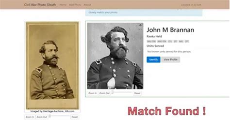 Civil War Photo Sleuth Ai App That Identifies Unknown Soldiers During The Civil War — Steemit