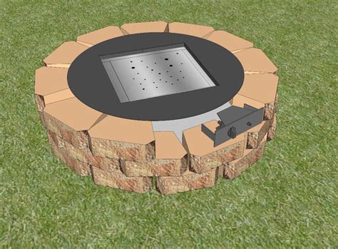 70 Best Images About Diy Gas Fire Pit On Pinterest