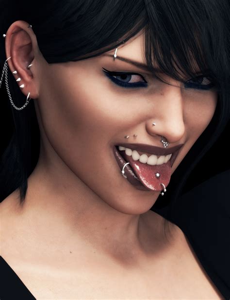 Devilish Piercing For Genesis And Females Daz 3D Lupon Gov Ph