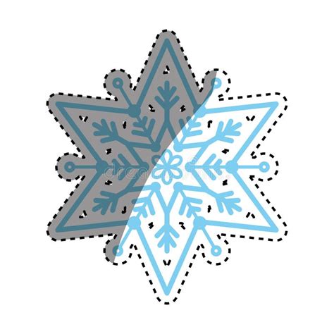 Snowflake Winter Snow Stock Vector Illustration Of Cold 82021056