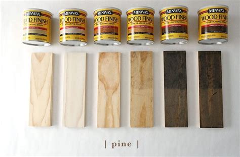 How 6 Different Stains Look On 5 Popular Types Of Wood Wood Floor