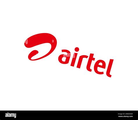Airtel Uganda Rotated Logo White Background B Stock Photo Alamy