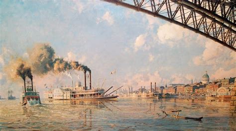 John Stobart St Louis Gateway To The West For Sale At 1stdibs