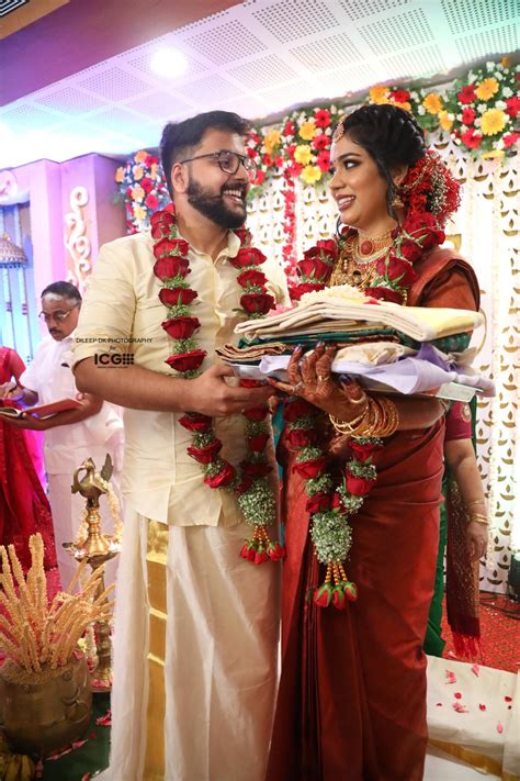 Keep the colours playful and add some bollywood signboards here and there. Kudumbavilakku Actress Athira Madhav Wedding Photos - Indian Cinema Gallery