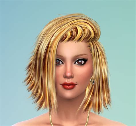 Mod The Sims 50 Re Colors Of Stealthic High Life Female Hair