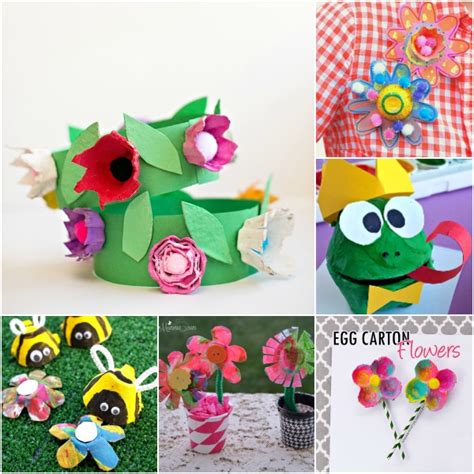 16 Cute Egg Carton Crafts In The Playroom