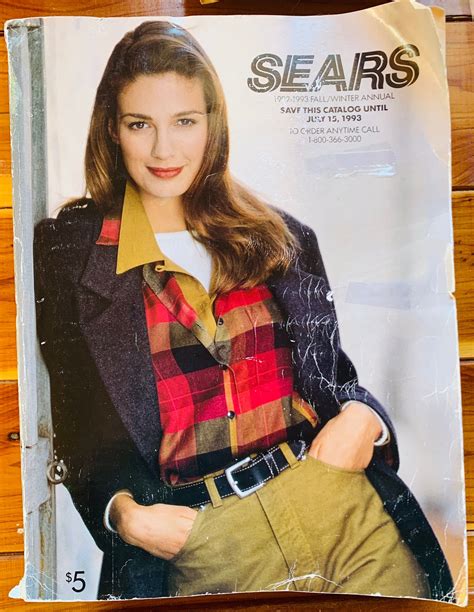 welcome to the vintage fashion library this is the fall winter 1992 1993 sears catalog it