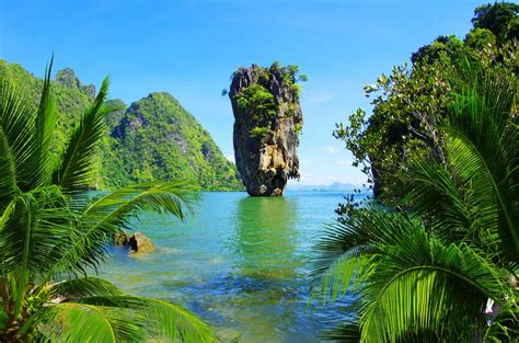 Phang Nga National Park Thaïlande Une Baie Magnifique à Voir