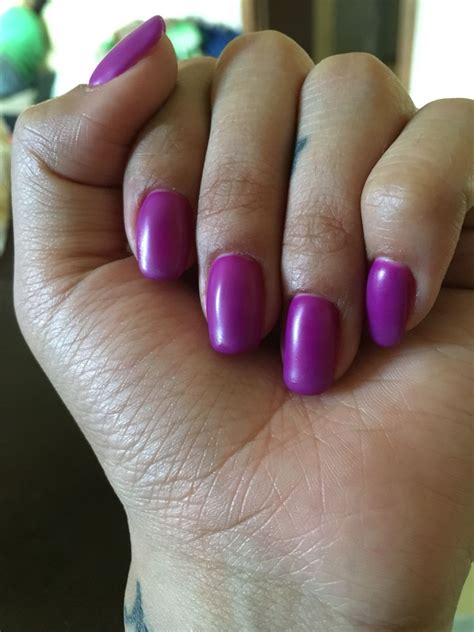 1001 + ideeën voor nagelontwerp. Matte purple gel nails | Purple gel nails, Nails, Gel nails