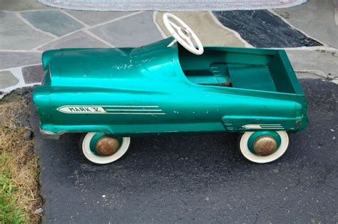 Vintage 1950s Childs Garton Mark V Metal Pedal Car Vintage Pedal