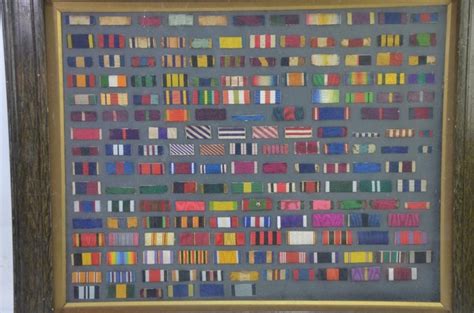 Sold Price A Collection Of British Military Medal Ribbons May 3