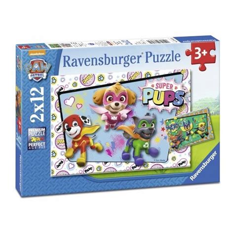 2x12p Puzzle Paw Patrol Ravensburger