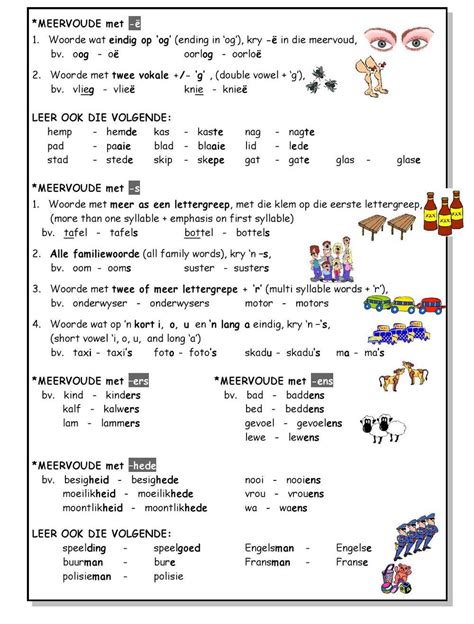 Skerpmakerb Afrikaans Language Afrikaans Rhyming Words