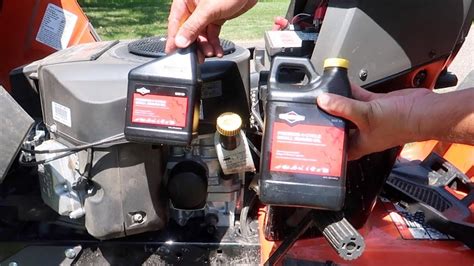 Changing the oil in your mower helps to reduce wear and prolongs the life of the engine. How to Change your Riding Lawn Mowers Oil / Husqvarna ...