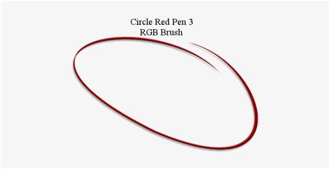Red Pen Circle Png Red Pen Circle Transparent Transparent Png