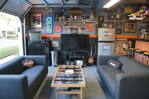 Some Update Harley Cave Pics The Perfect Man Cave Garage Game