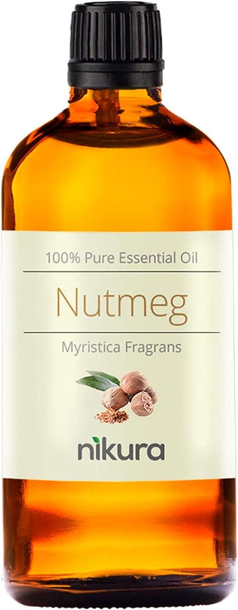 100 Pure Nutmeg Essential Oil 10ml 50ml 100ml 100ml Uk