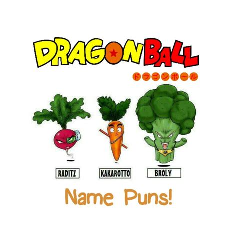 #dragonball #dragonballz #dragonballsuper #dragonballgt this description contains affiliate links. Name Puns in Dragonball || 7K Rep Special Blog ...