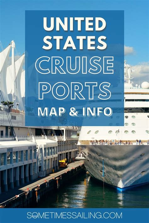 United States Cruise Ports Map And Useful Information Cruise Port