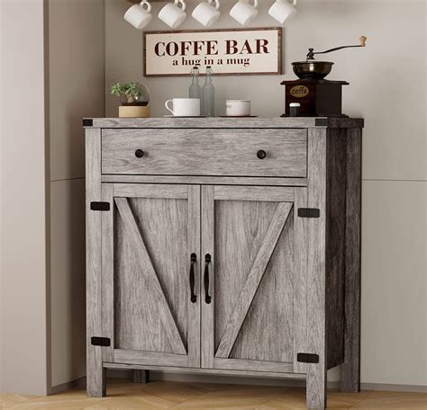Buy Farmhouse Buffet Cabinet With Storage Sideboard Buffet Storage